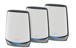 NETGEAR Mesh-System Orbi WiFi-6-System RBK853-100EUS 3er Set - Router WLAN ⋅ LAN