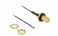 DeLock Antennenkabel RP-SMA Zu MHF 4 20cm, Wassergeschützt - Antennen