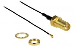 DeLock Antennenkabel SMA - MHF-4, 20cm Zum Einbau - Antennen