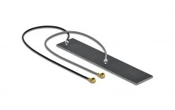 DeLock WLAN-Antenne Dualband, 2xMHF-I/U.FL MHF I 4 DBi Rundstrahl - Antennen
