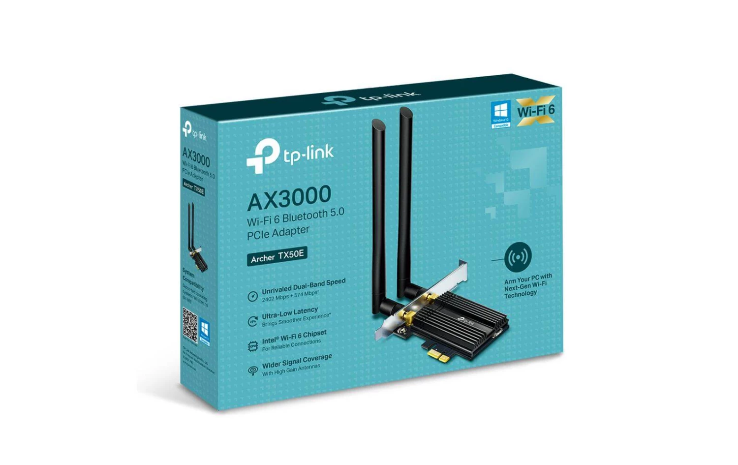 TP-Link WLAN-AX PCIe Adapter Archer TX50E - WLAN Karten ⋅ Adapter 4 TP-Link WLAN-AX PCIe Adapter Archer TX50E - WLAN Karten ⋅ Adapter – Bild 2