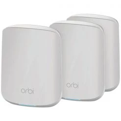 NETGEAR Orbi RBK353 WiFi 6 Dual Band Mesh System 3-Set RBK353-100EUS - Router WLAN ⋅ LAN