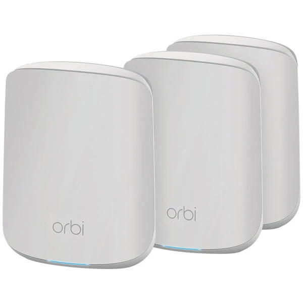 NETGEAR Orbi RBK353 WiFi 6 Dual Band Mesh System 3-Set RBK353-100EUS - Router WLAN ⋅ LAN 3 NETGEAR Orbi RBK353 WiFi 6 Dual Band Mesh System 3-Set RBK353-100EUS - Router WLAN ⋅ LAN