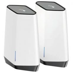 NETGEAR SXK80-100EUS Orbi Pro Wifi 6 Business Tri-Band-Mesh System Mit 1 Router Und 1 Satellit AX6000 - Router WLAN ⋅ LAN