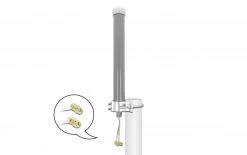DeLock LTE/WLAN/GPS-Antenne Outdoor RP-SMA/SMA 3 DBi Rundstrahl - Antennen