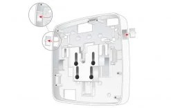 HPE Aruba Wandhalterung Low Prof Secure AP Mounting Kit AP-220-MNT-W3 - WLAN Komponenten