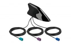 DeLock LTE/WLAN/GPS-Antenne Shark Fin FAKRA C/D/Z 3.5 DBi - Antennen