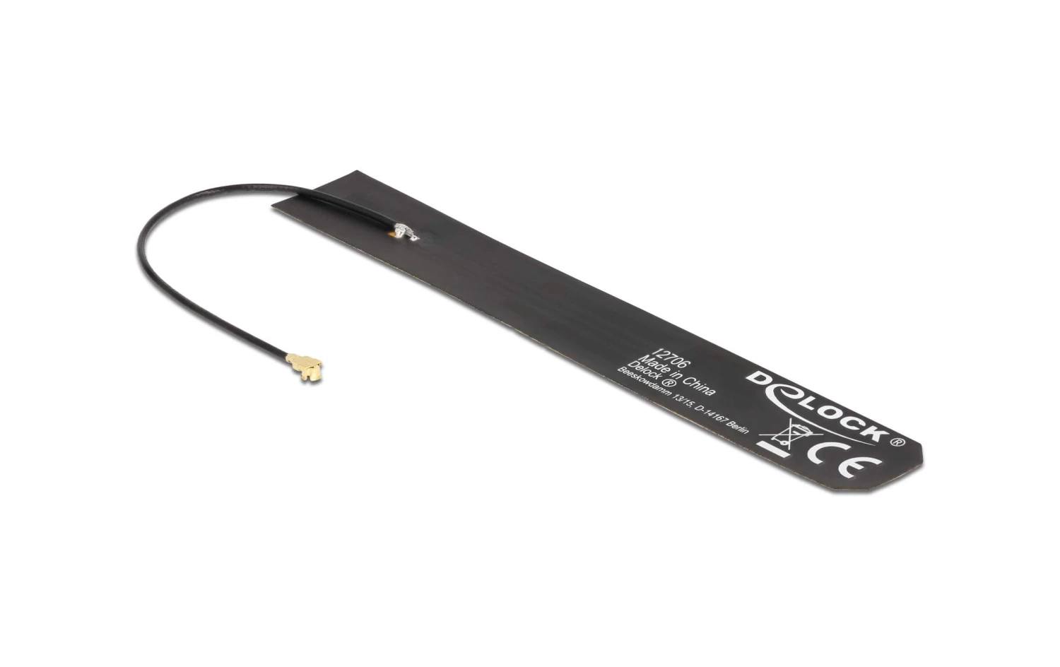 DeLock 5G/LTE-Antenne MHF I Stecker MHF I 4 DBi Rundstrahl - Antennen 3 DeLock 5G/LTE-Antenne MHF I Stecker MHF I 4 DBi Rundstrahl - Antennen