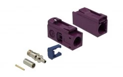 DeLock Antennenadapter FAKRA D, Zum Crimpen FAKRA D - FAKRA D - Antennen