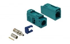DeLock Antennenadapter FAKRA Z, Zum Crimpen FAKRA Z - FAKRA Z - Antennen