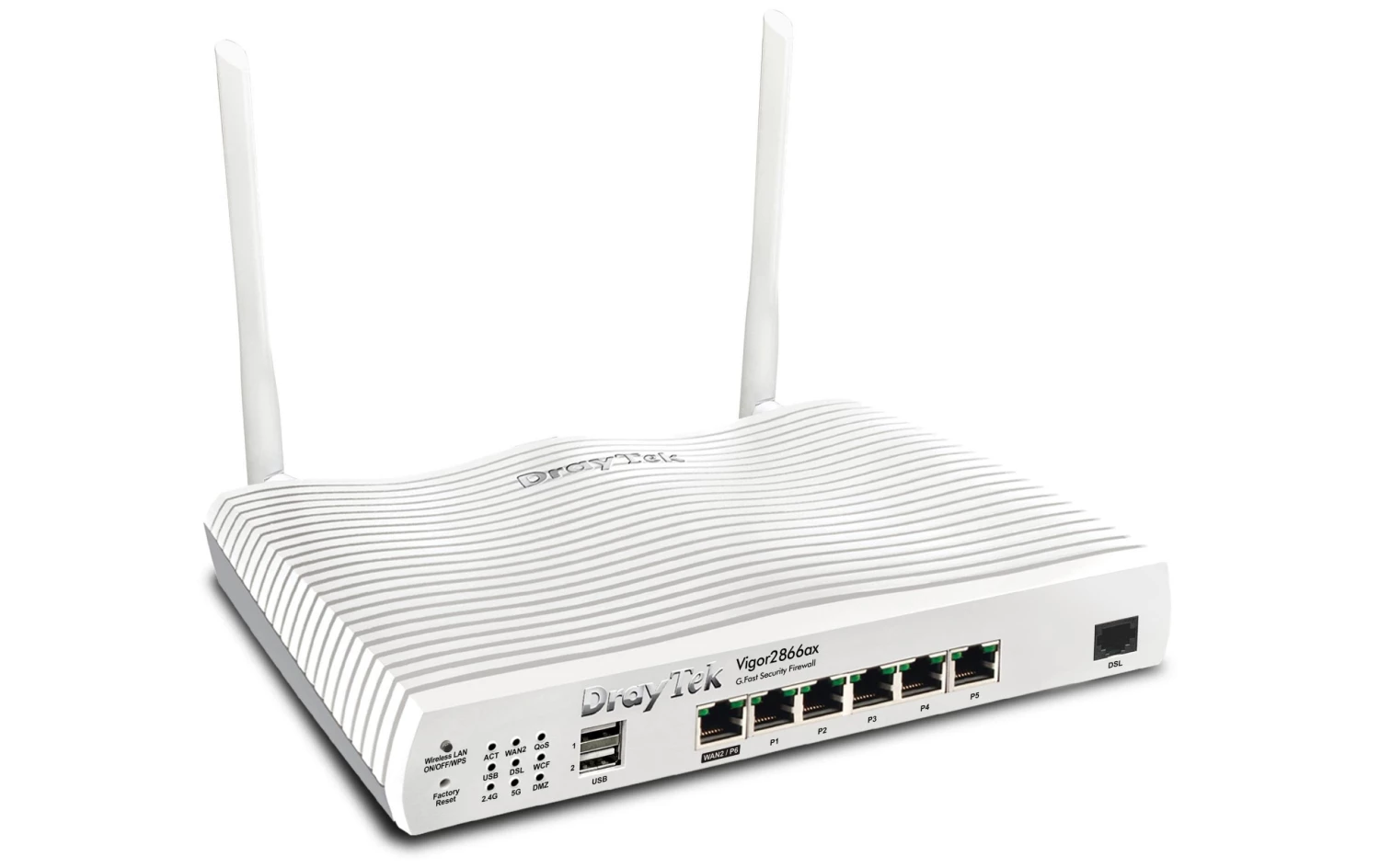 Draytek G.fast-Modem Vigor2866ax - Router WLAN ⋅ LAN 3 Draytek G.fast-Modem Vigor2866ax - Router WLAN ⋅ LAN