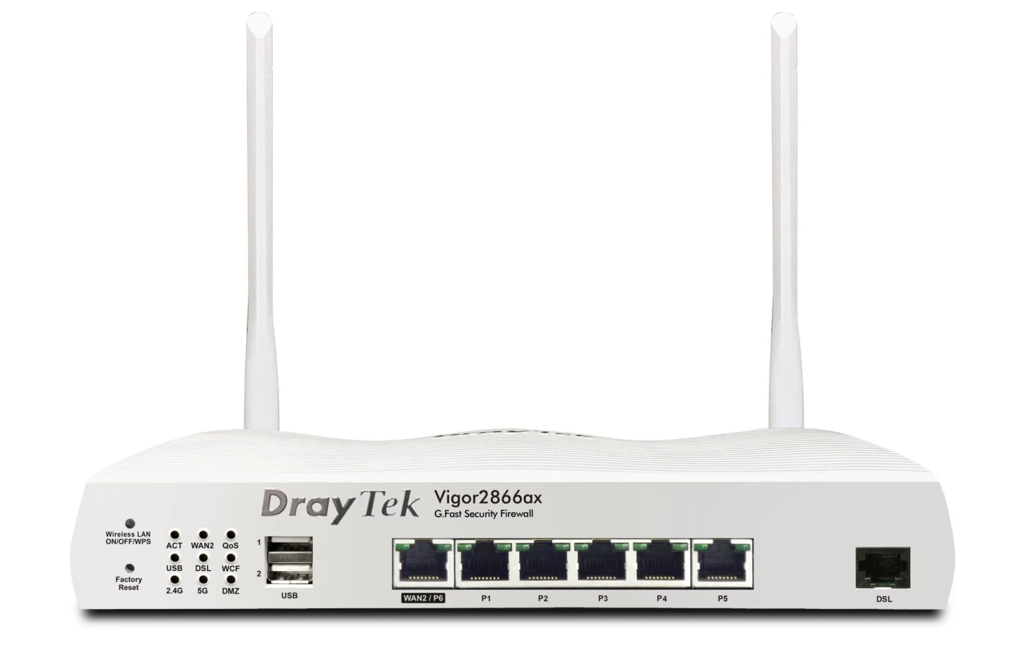 Draytek G.fast-Modem Vigor2866ax - Router WLAN ⋅ LAN 4 Draytek G.fast-Modem Vigor2866ax - Router WLAN ⋅ LAN – Bild 2
