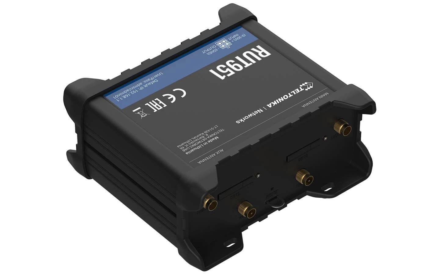 Teltonika LTE-Industrierouter RUT951 - Router WLAN ⋅ LAN 4 Teltonika LTE-Industrierouter RUT951 - Router WLAN ⋅ LAN – Bild 2