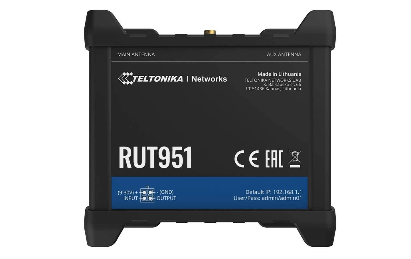 Teltonika LTE-Industrierouter RUT951 - Router WLAN ⋅ LAN 5 Teltonika LTE-Industrierouter RUT951 - Router WLAN ⋅ LAN – Bild 3