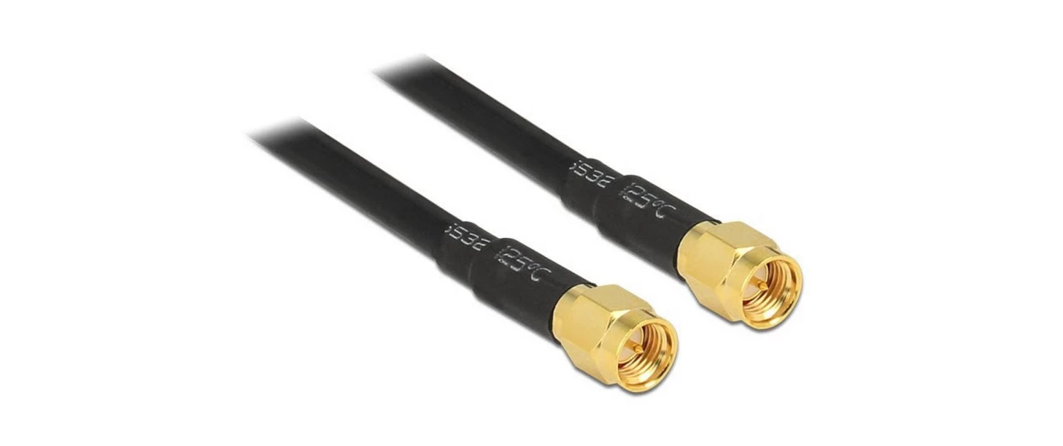 DeLock Antennenkabel LMR195 SMA Zu SMA, 2 M - Antennen 3 DeLock Antennenkabel LMR195 SMA Zu SMA, 2 M - Antennen