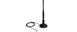DeLock WLAN-Antenne 802.11 B/g/n RP-SMA 4 DBi Rundstrahl - Antennen