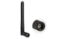 DeLock WLAN-Antenne 802.11 Ac/a/b/g/n RP-SMA 2 DBi Rundstrahl - WLAN Komponenten