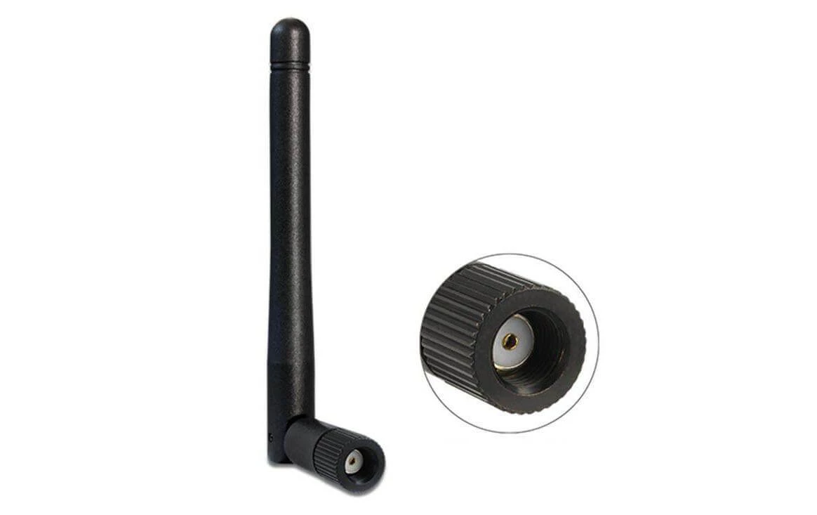 DeLock WLAN-Antenne 802.11 Ac/a/b/g/n RP-SMA 2 DBi Rundstrahl - WLAN Komponenten 3 DeLock WLAN-Antenne 802.11 Ac/a/b/g/n RP-SMA 2 DBi Rundstrahl - WLAN Komponenten