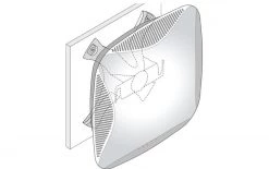 HPE Aruba Wandhalterung AP-220-MNT-W1 Wandhalterung - WLAN Komponenten -WLAN Verkaufsladen 521807 3 5