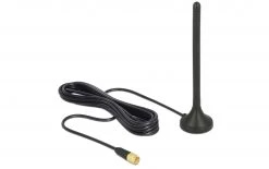 DeLock LTE-Antenne SMA 0.8-2.1GHz 12 Cm SMA 2.5 DBi Rundstrahl - WLAN Komponenten