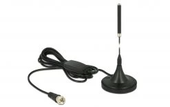 DeLock DAB+-Antenne 174 - 240 MHz F-Type 21 DBi Rundstrahl - WLAN Komponenten