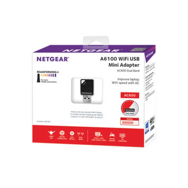 NETGEAR A6100-100PES - WLAN Karten ⋅ Adapter 4 NETGEAR A6100-100PES - WLAN Karten ⋅ Adapter – Bild 2