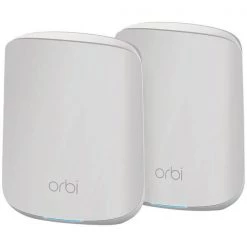 NETGEAR Orbi RBK352 WiFi 6 Dual Band Mesh System 2-Set RBK352-100EUS - Router WLAN ⋅ LAN