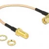 DeLock Antennenkabel RP-SMA Zu RP-SMA, 0.16 M - WLAN Komponenten
