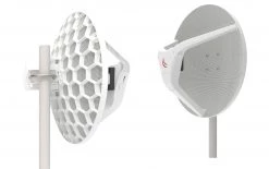 MikroTik WLAN-Bridge RBLHGG-60adkit, Wireless Wire Dish 60Ghz - LAN Zu WLAN Adapter