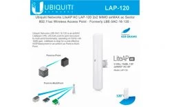 Ubiquiti WLAN-Bridge LAP-120 LiteAP-AC - LAN Zu WLAN Adapter 7 Ubiquiti WLAN-Bridge LAP-120 LiteAP-AC - LAN Zu WLAN Adapter -WLAN Verkaufsladen 853455 3 5