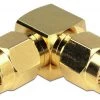 DeLock Antennenadapter RP-SMA - SMA Stecker-Stecker, 90°gewinkelt - WLAN Komponenten