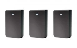 Ubiquiti Abdeckung IW-HD-BK-3 3er Set Schwarz Für In-Wall HD - WLAN Komponenten