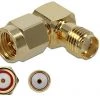 DeLock Antennenadapter SMA - SMA 90° Gewinkelt - Antennen -WLAN Verkaufsladen 922422 1 7