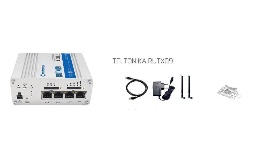 Teltonika LTE-Industrierouter RUTX09 - Router WLAN ⋅ LAN 5 Teltonika LTE-Industrierouter RUTX09 - Router WLAN ⋅ LAN – Bild 3