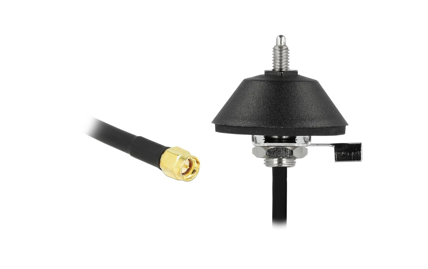 DeLock LTE/LoRA-Antenne 0.7-2.7GHz, 56.3mm SMA 7 DBi Rundstrahl - Antennen 5 DeLock LTE/LoRA-Antenne 0.7-2.7GHz, 56.3mm SMA 7 DBi Rundstrahl - Antennen – Bild 3