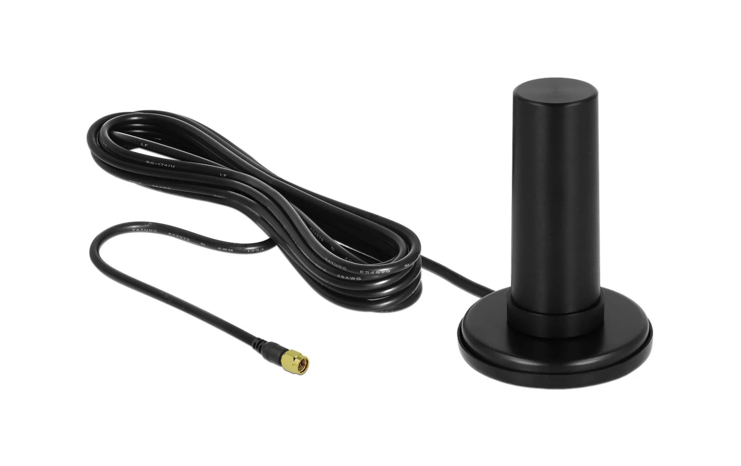 DeLock LTE-Antenne 5G/4G/3G Support SMA 3 DBi Rundstrahl - Antennen 3 DeLock LTE-Antenne 5G/4G/3G Support SMA 3 DBi Rundstrahl - Antennen