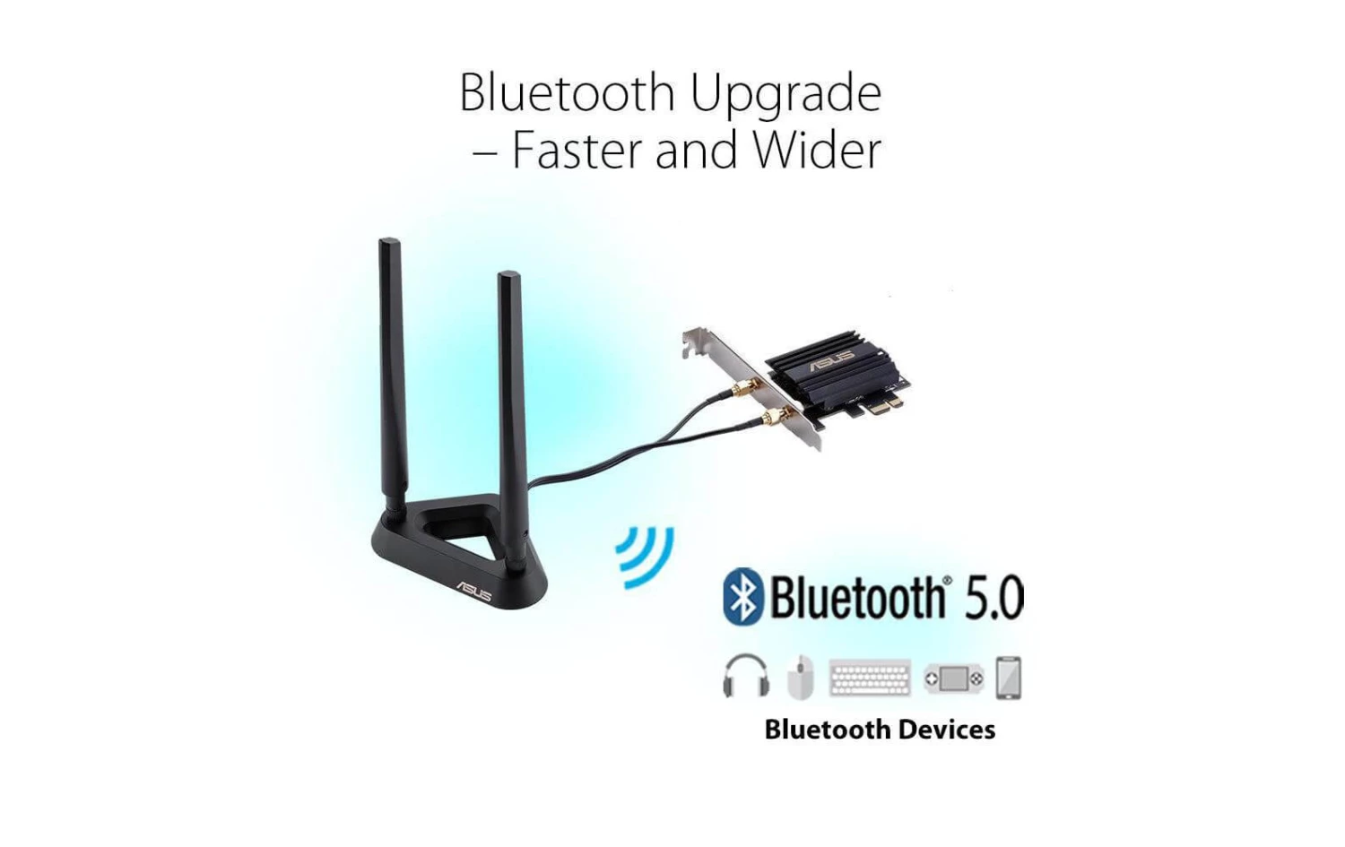 ASUS WLAN-AX PCIe Adapter PCE-AX58BT Mit Bluetooth 5.0 - WLAN Karten ⋅ Adapter 5 ASUS WLAN-AX PCIe Adapter PCE-AX58BT Mit Bluetooth 5.0 - WLAN Karten ⋅ Adapter – Bild 3